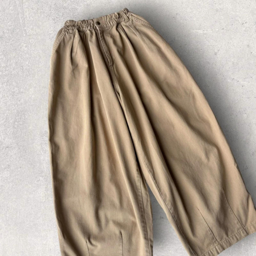 Uniform Bridge Twill Balloon Pant Beige W30