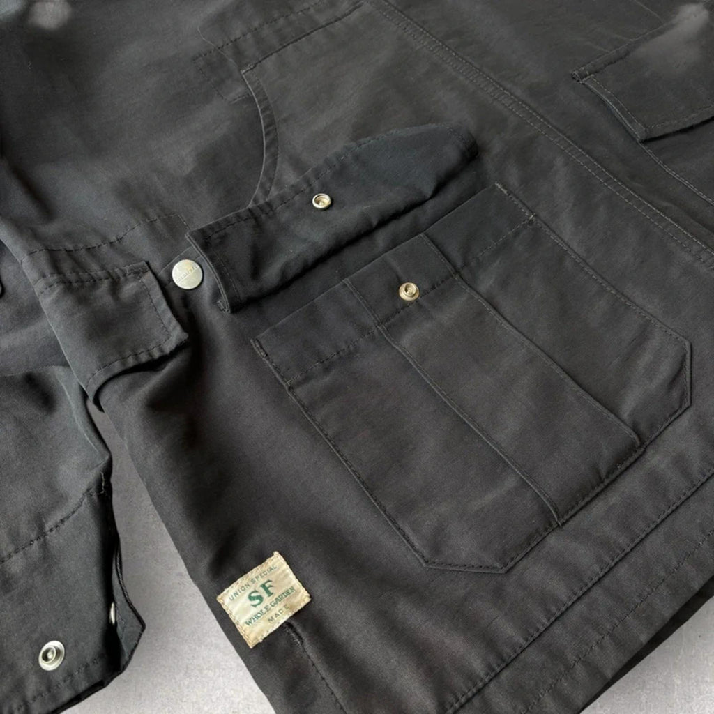 Sassafras Gardener Tech Utility Coat Black S