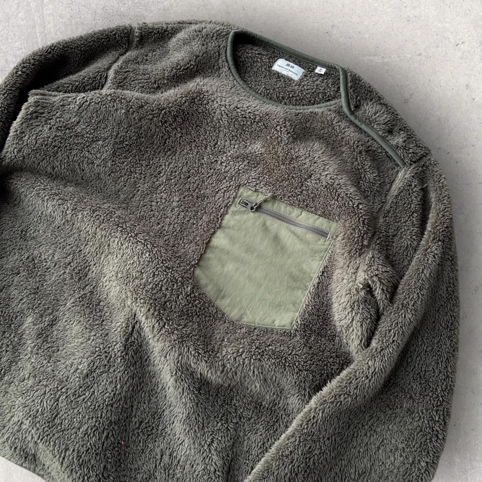 Uniqlo X Engineered Garments Fleece Jumper Olive M