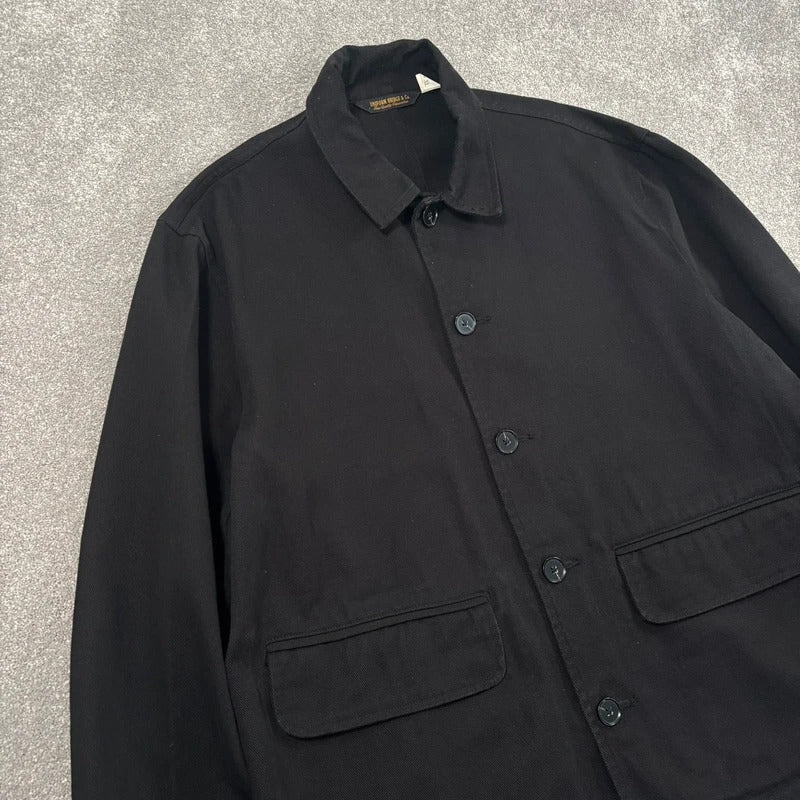 Uniform Bridge Canvas Chore Shirt Black L