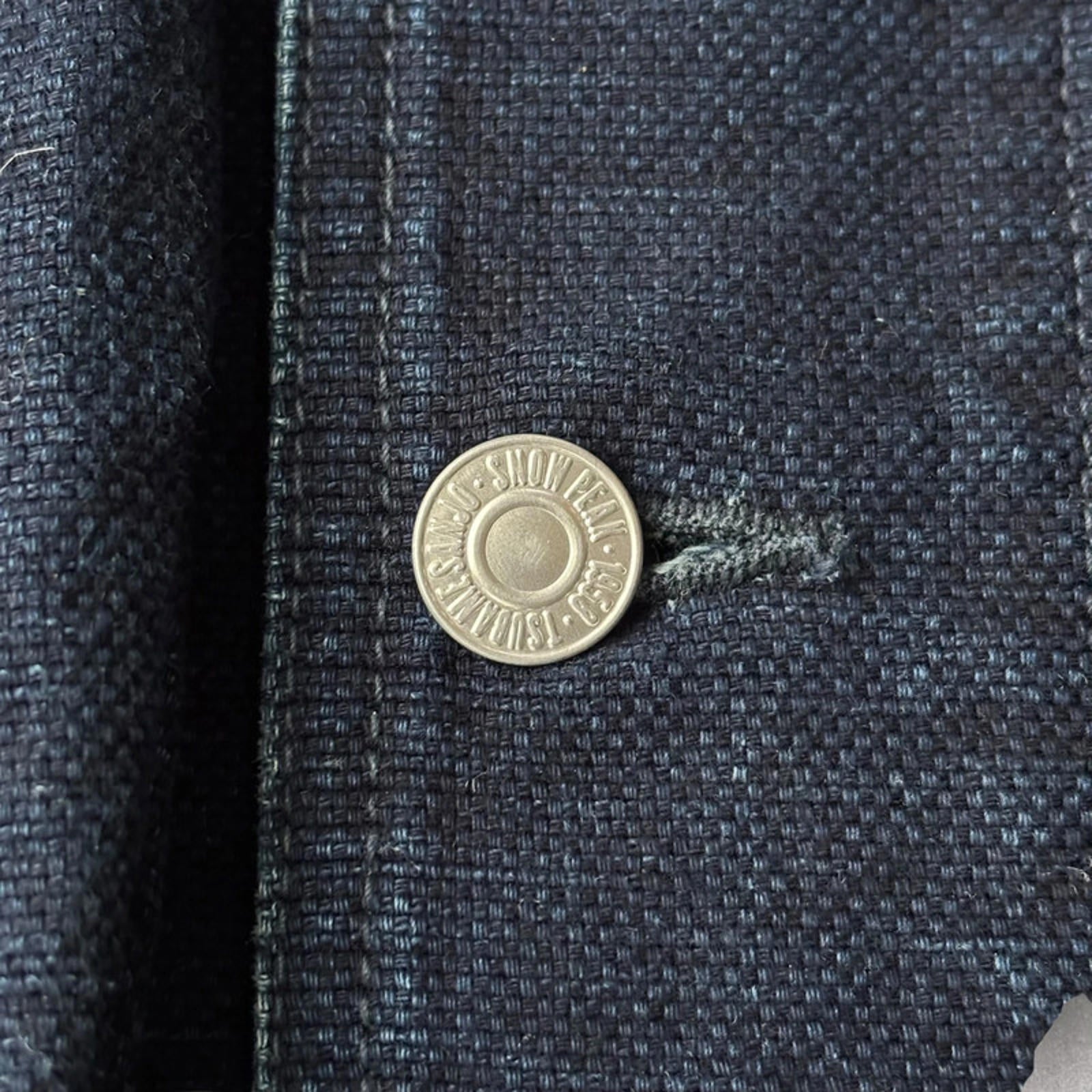 Snow Peak Indigo Denim Okayama Work Jacket S Japan import