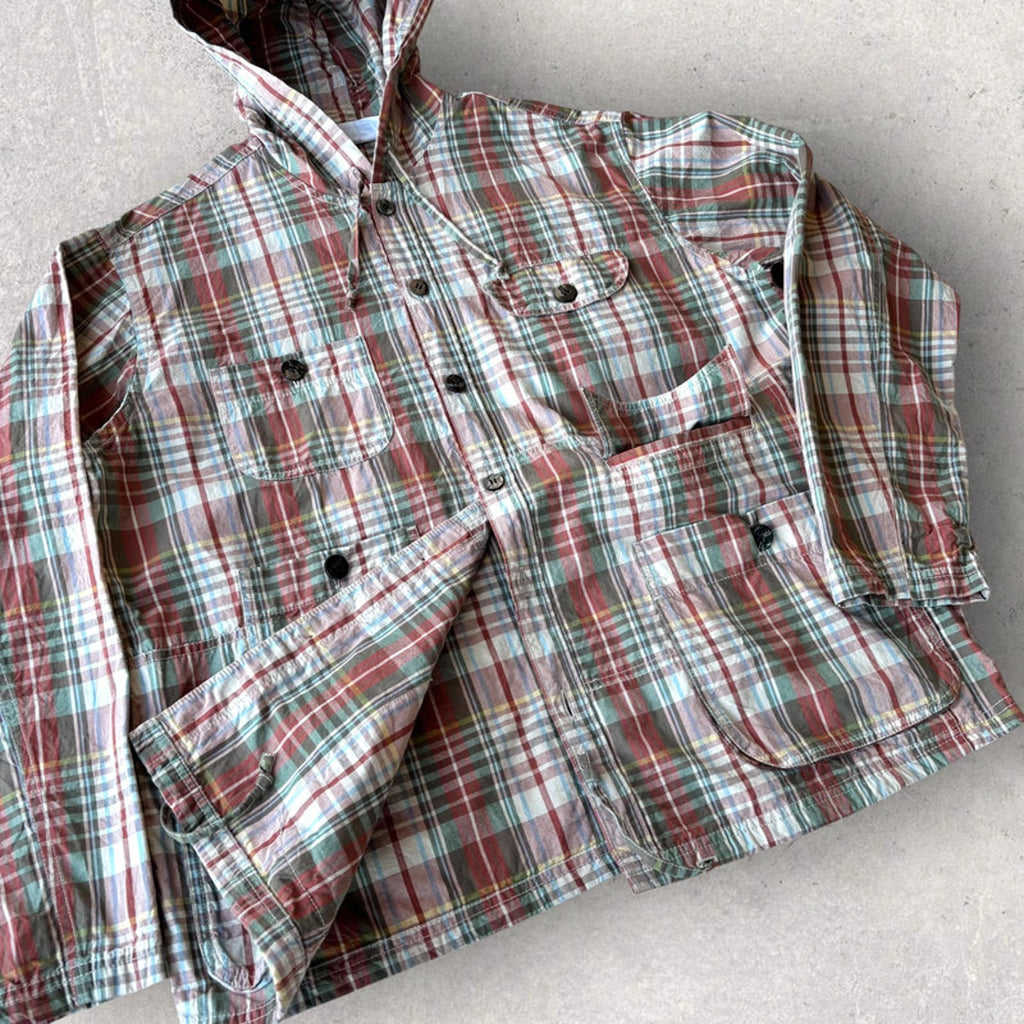 Hai Sporting Gear Vintage Issey Miyake Plaid Windbreaker M