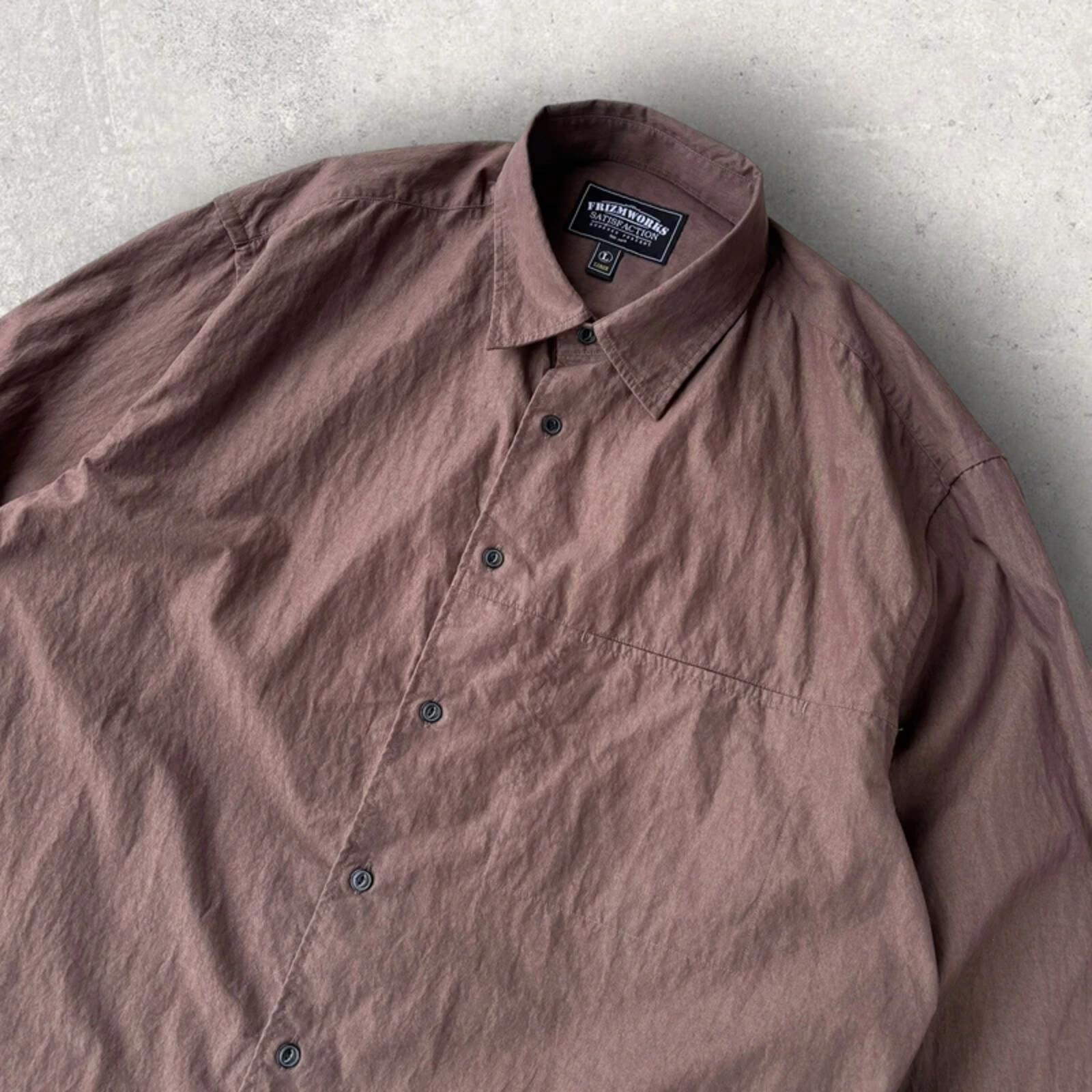 Frizmworks Soft Touch Relaxed Shirt Brown L