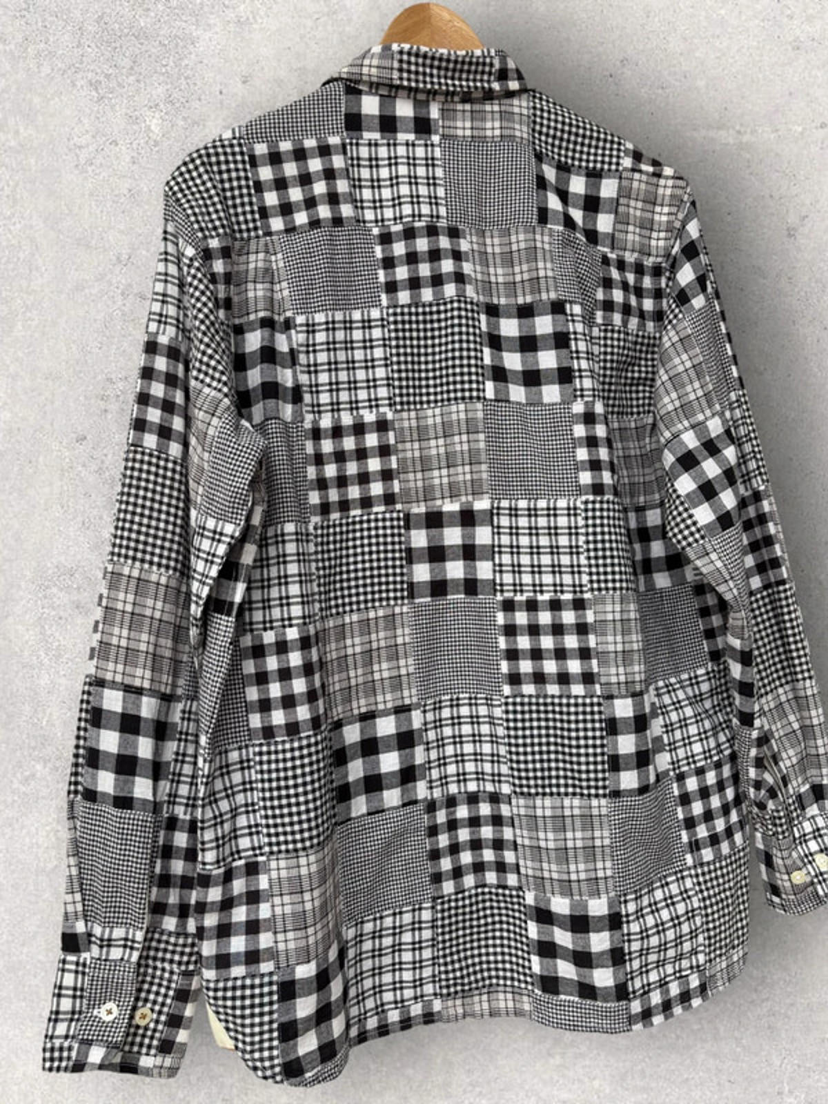 Universal Works Patchwork Shirt Black Size S