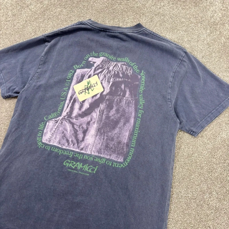 Gramicci Gadget Graphic T Shirt Navy M