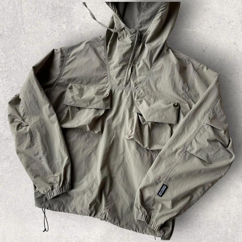 Uniform Bridge Military Pullover Smock Khaki M