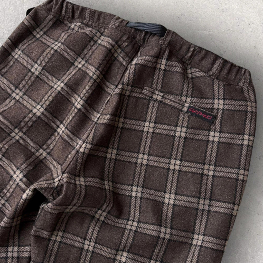 Gramicci Check Brown Trousers Japan import S