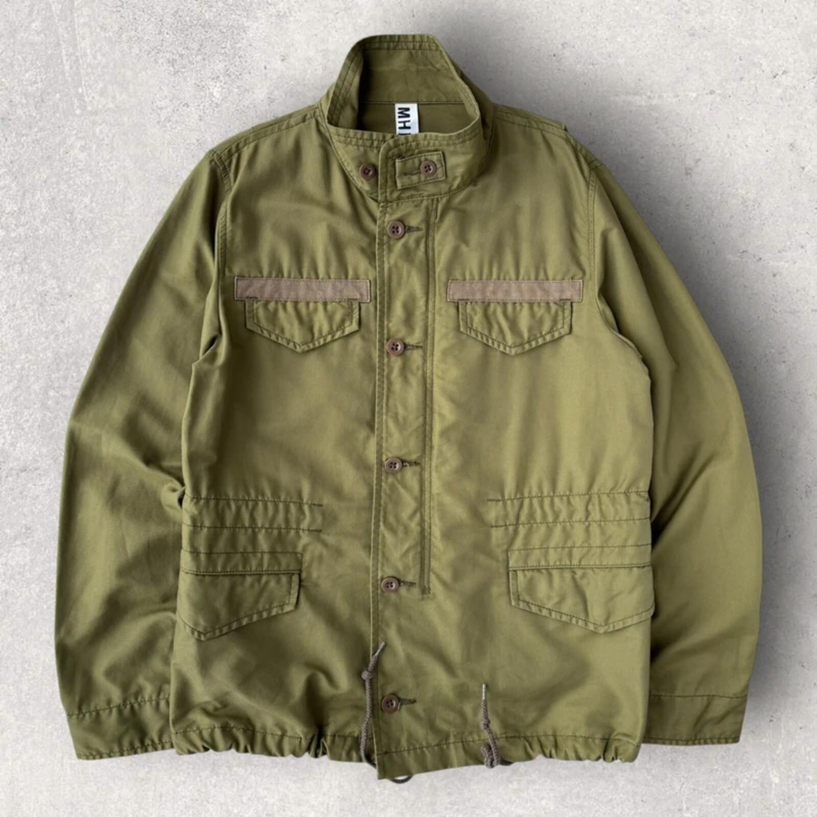 Margaret Howell X Alpha Industries Military Jacket Olive S