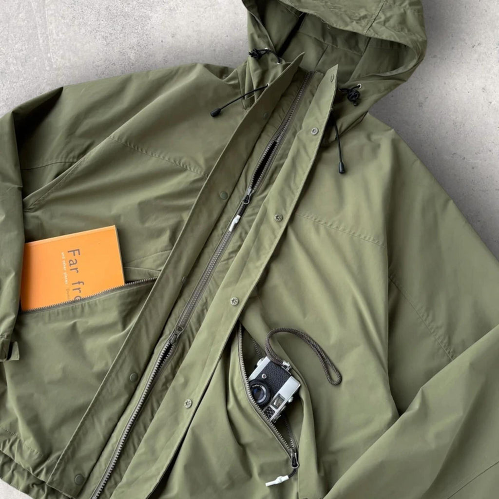 Uniform Bridge Oversized Mountain Jacket Olive L