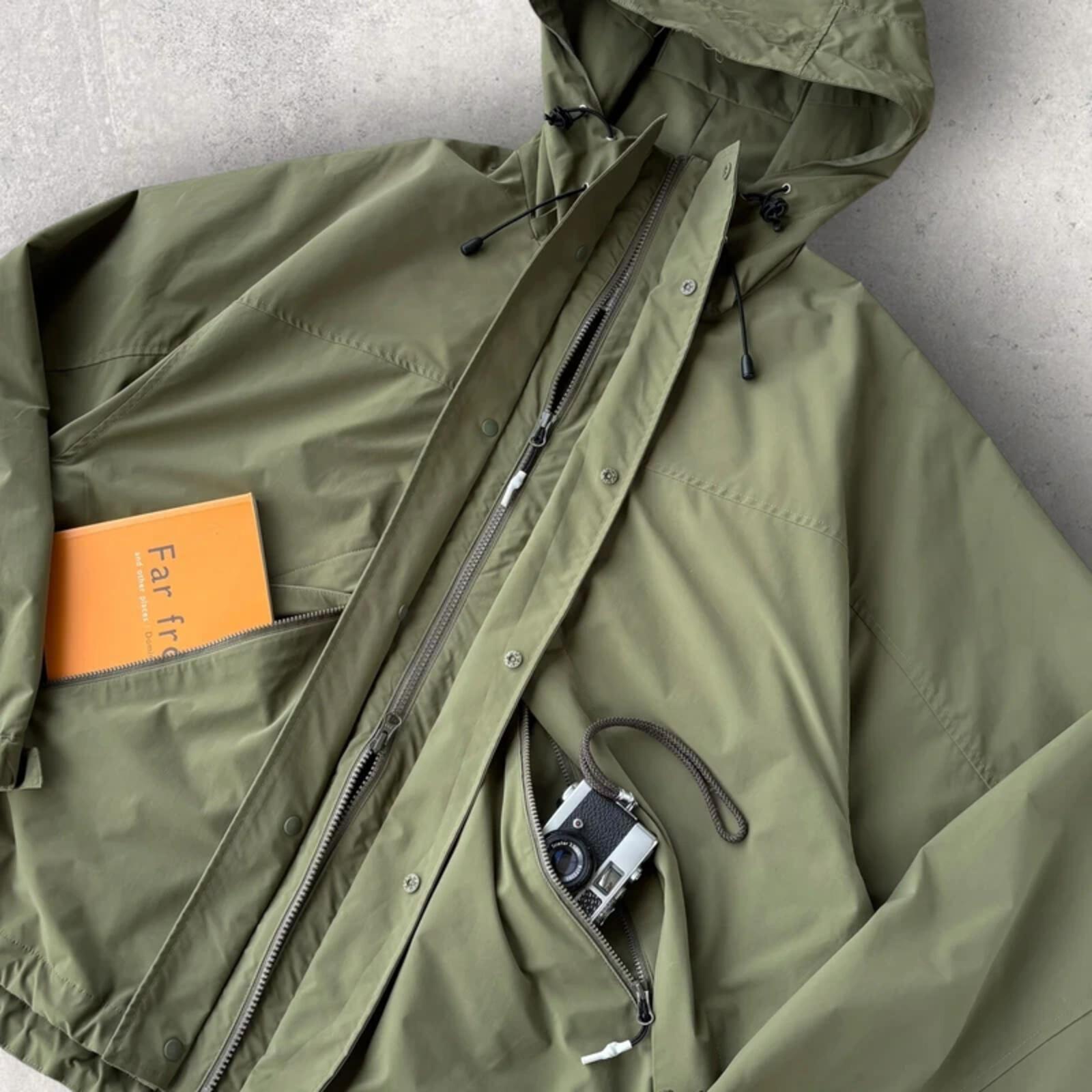 Uniform Bridge Oversized Mountain Jacket Olive L