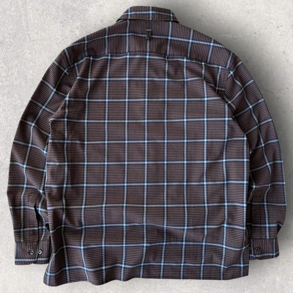 Eastlogue Utility Check Overshirt Brown L