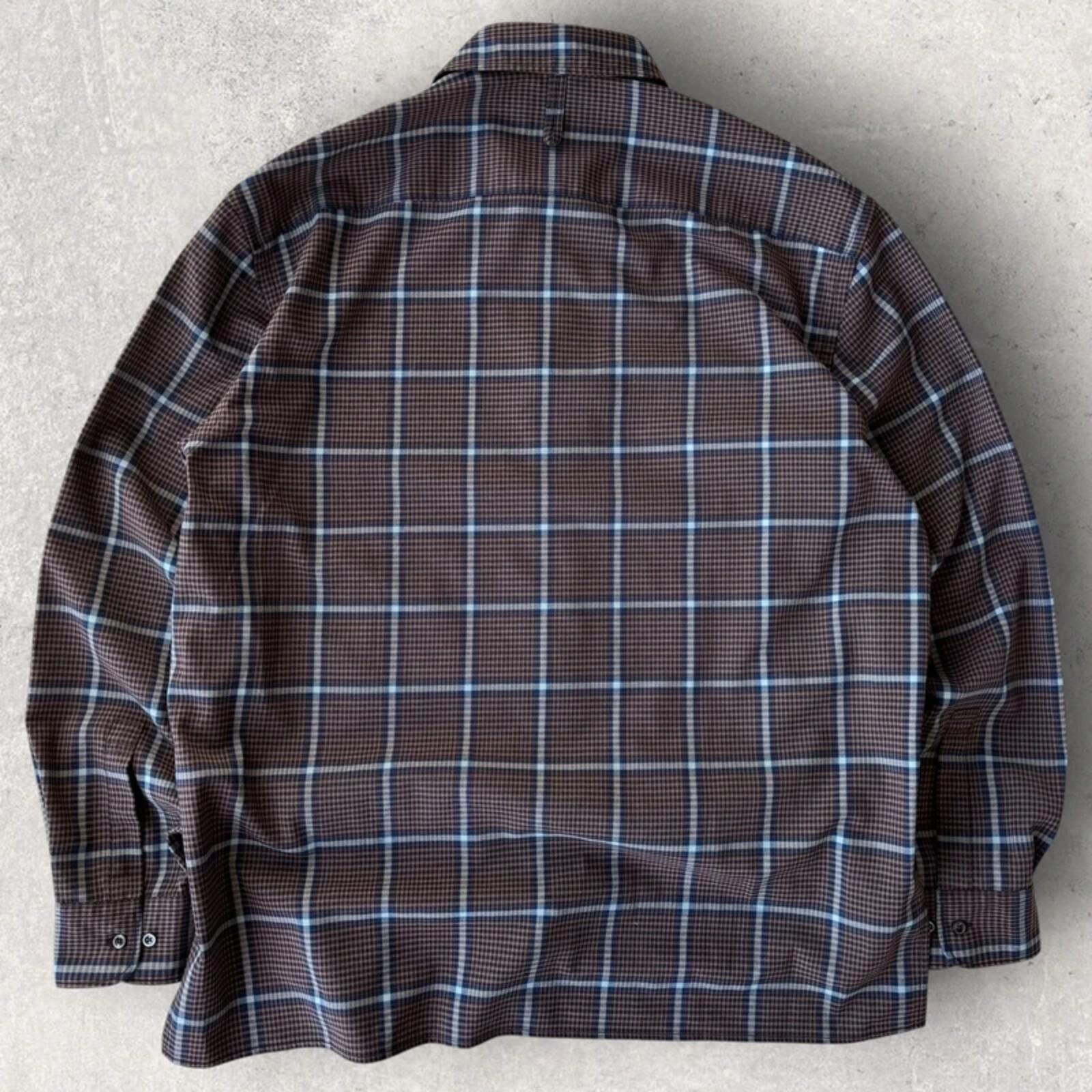 Eastlogue Utility Check Overshirt Brown L