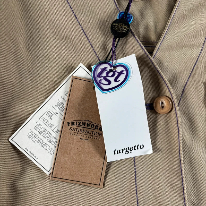 Frizmworks X TGT Liner Work Cardigan Beige M