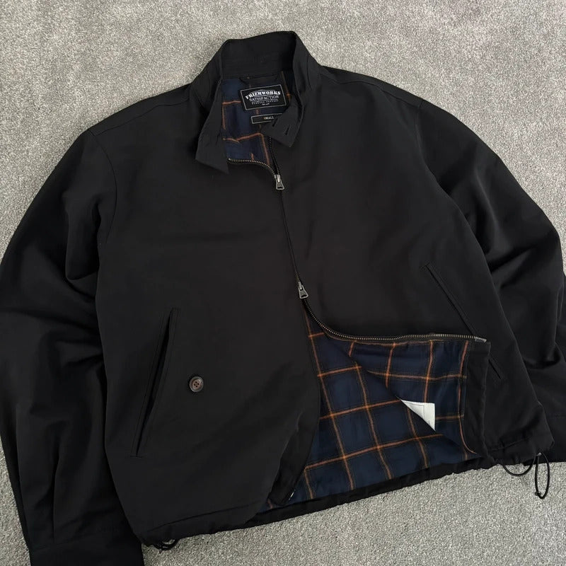 Frizmworks Buddy Cropped Harrington Black S