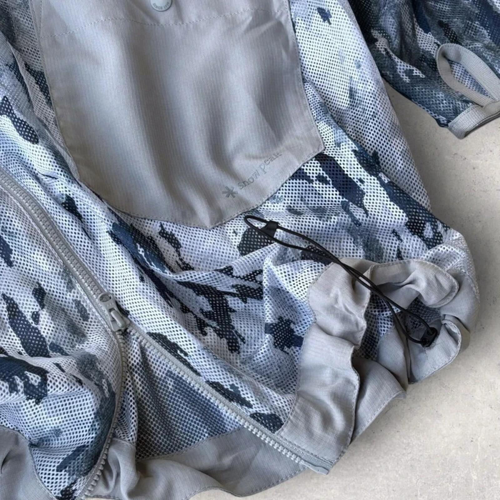 Snow Peak Insect Shield Ice Camo Mesh Jacket L