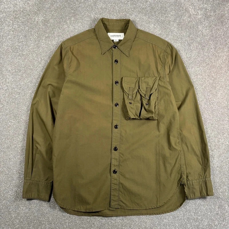 Eastlogue Utility Fishing Shirt Olive S