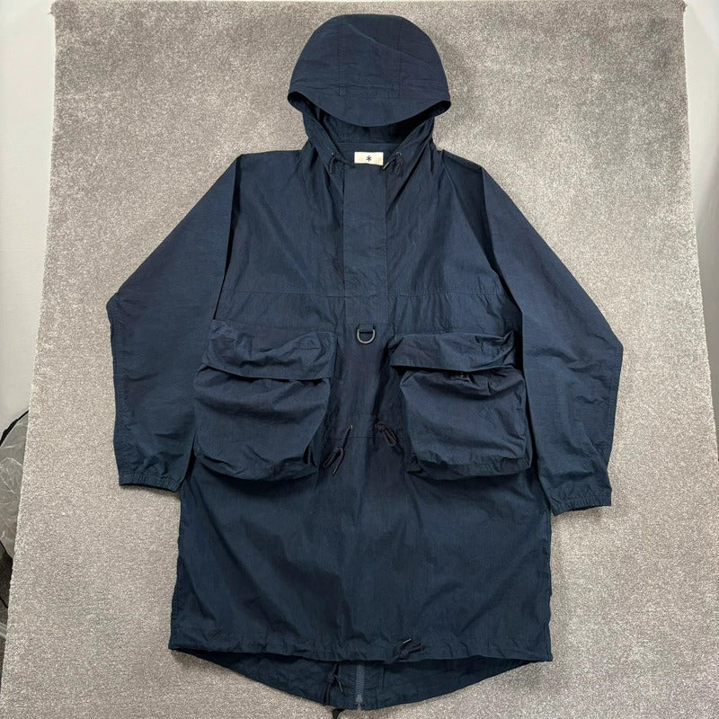 Snow Peak Indigo Long C/N Parka Indigo M