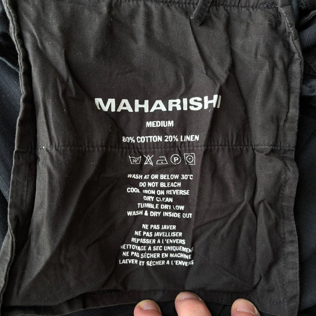 Maharishi Psychedelic Bunny Embroidered SnoPant Black Size M