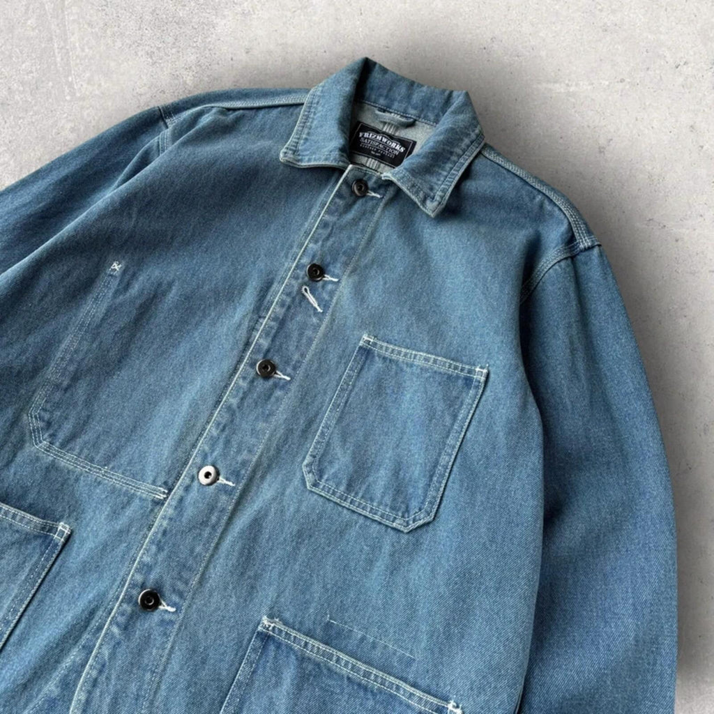 Frizmworks Denim Chore Jacket Blue M