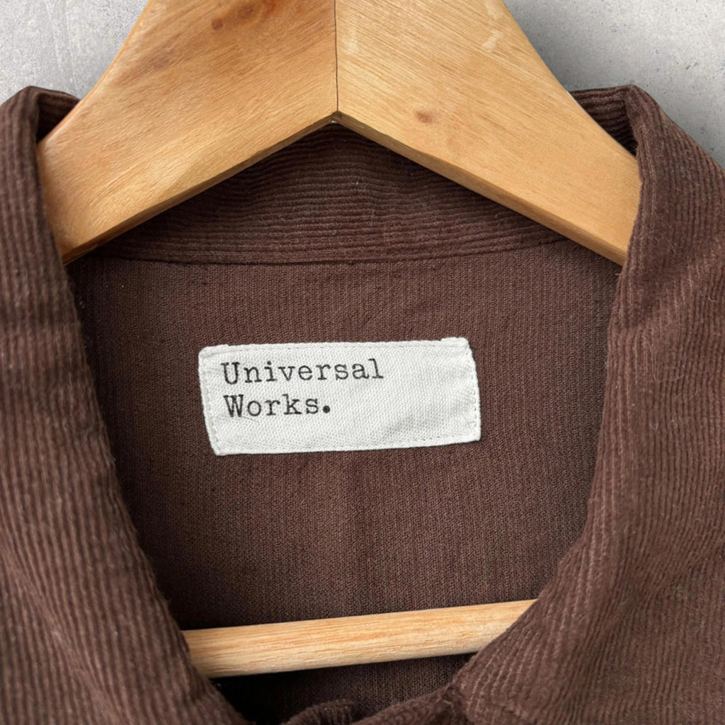 Universal Works Bakers Utility OverShirt Brown M