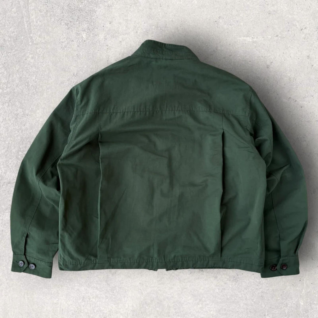 Frizmworks Check Lined Harrington Forest Green XL