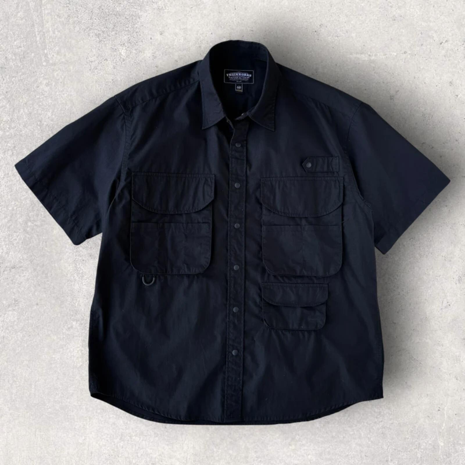 Frizmworks Ripstop Fishing Shirt Black M