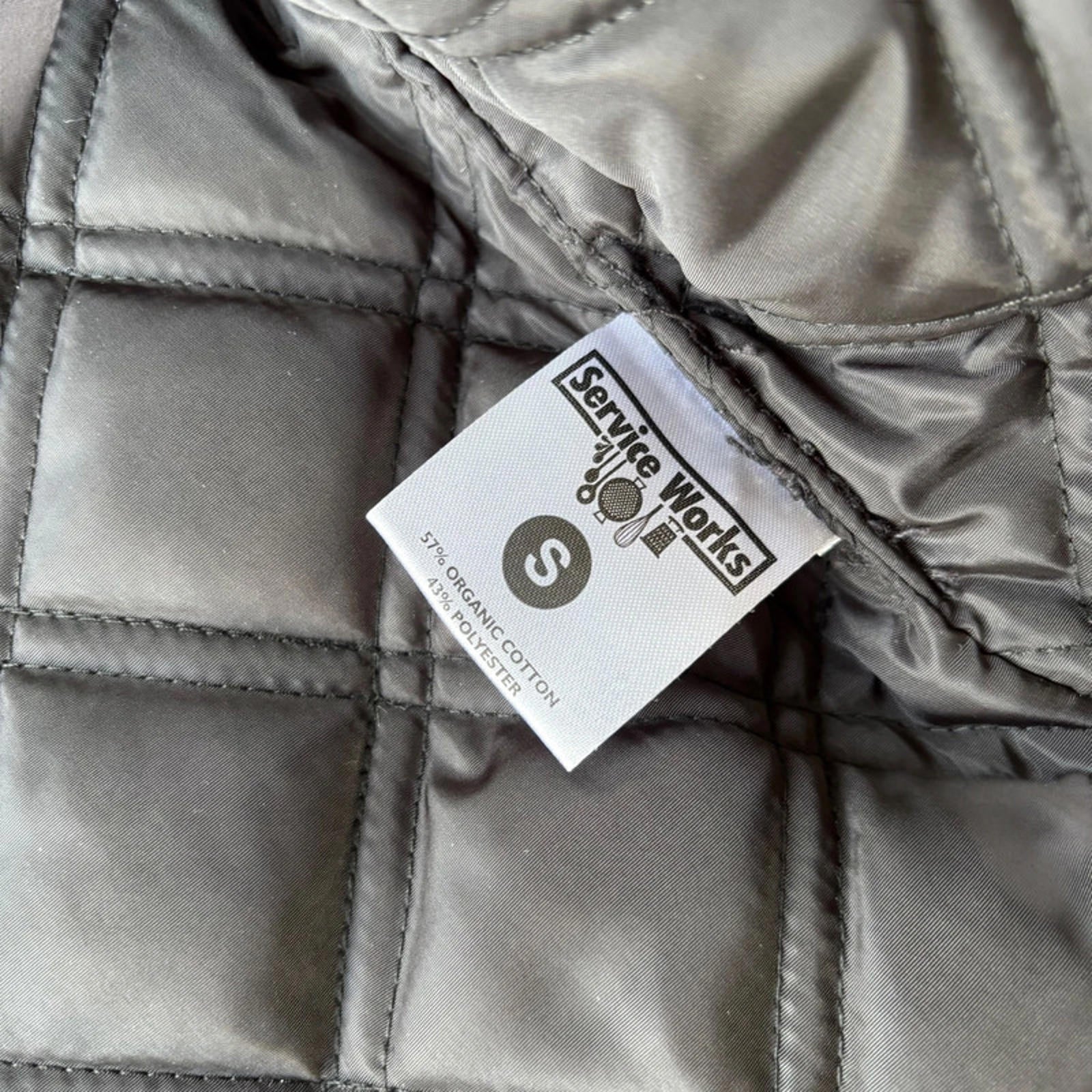 Service Works Padded Work Vest Olive Size S