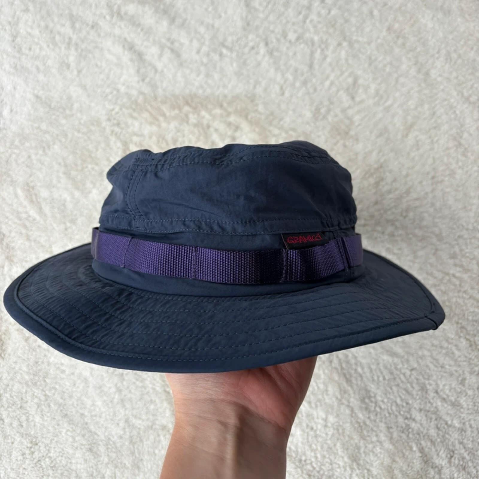 Gramicci Logo Shell Bucket Hat Navy S