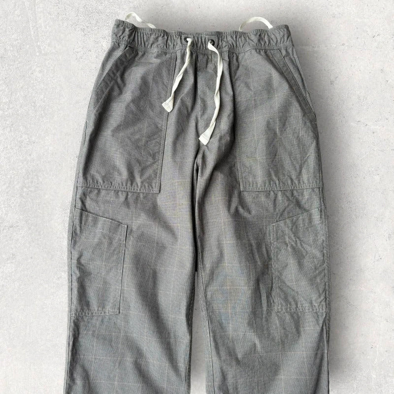 Eastlogue Utility Check Cargo Pant Grey S