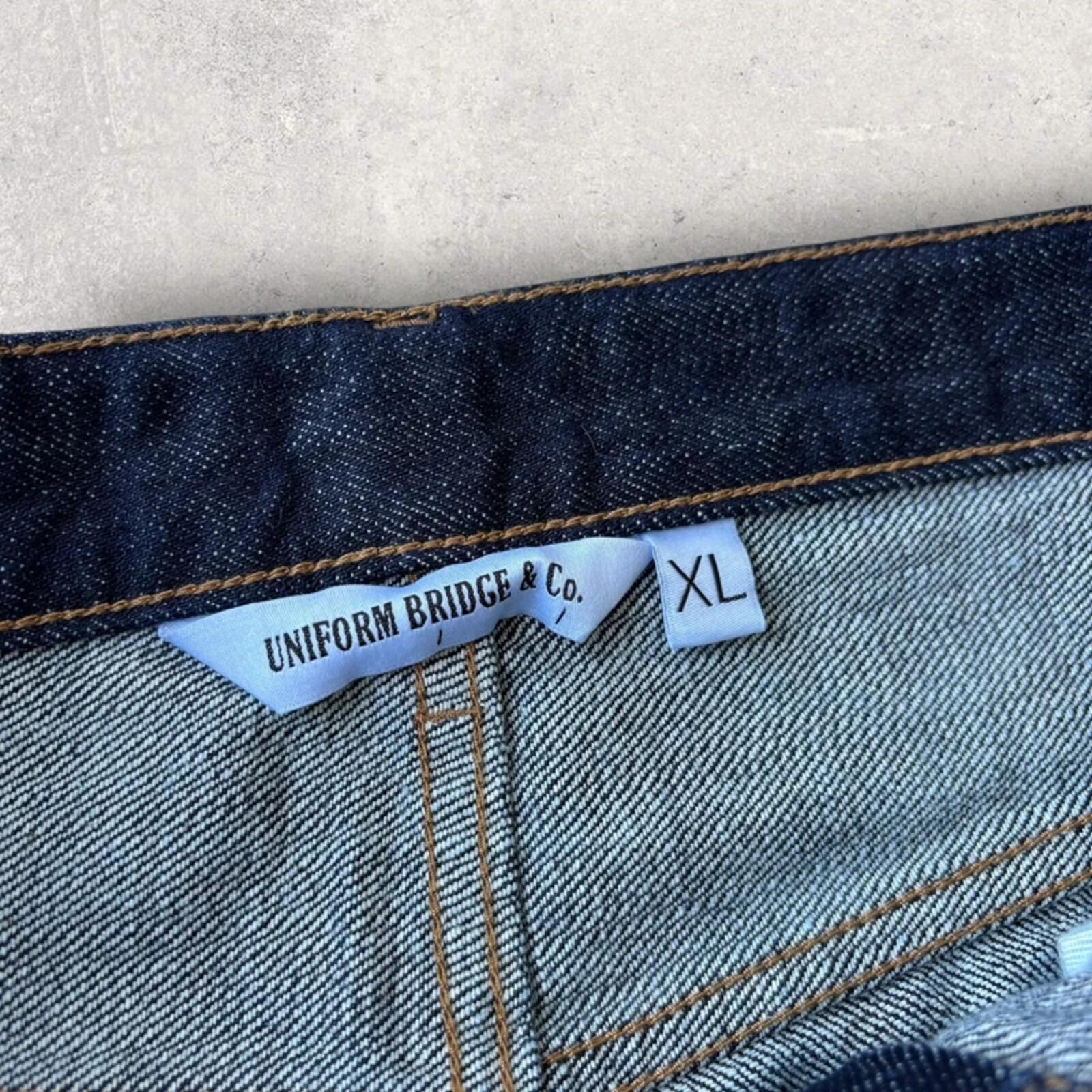 Uniform Bridge Wide Tapered Jean Indigo XL