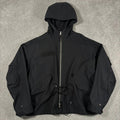 Uniform Bridge Hooded Wide Field Jacket Black L