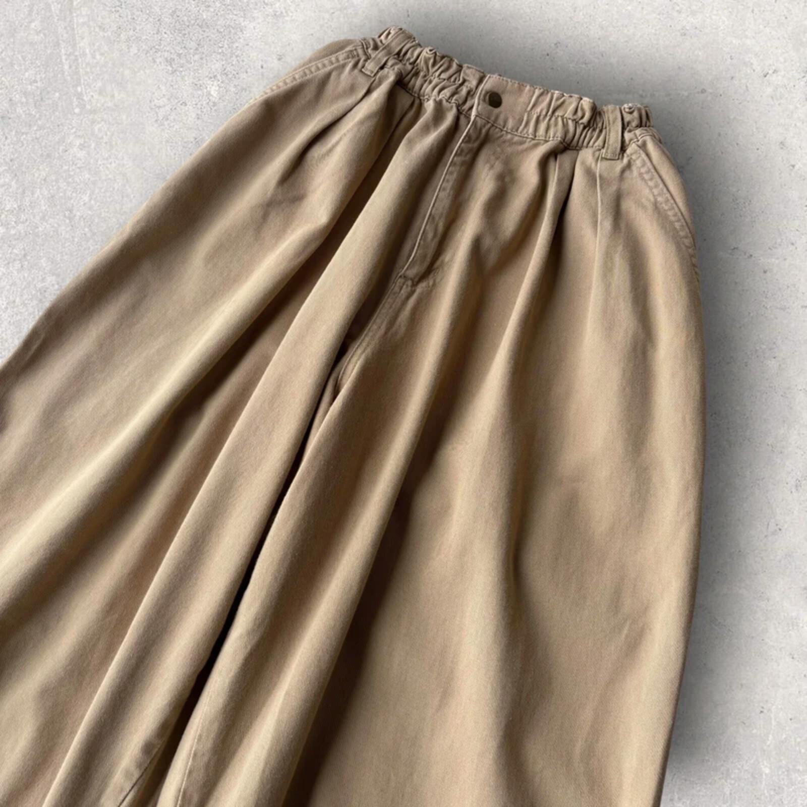 Uniform Bridge Twill Balloon Pant Beige W30
