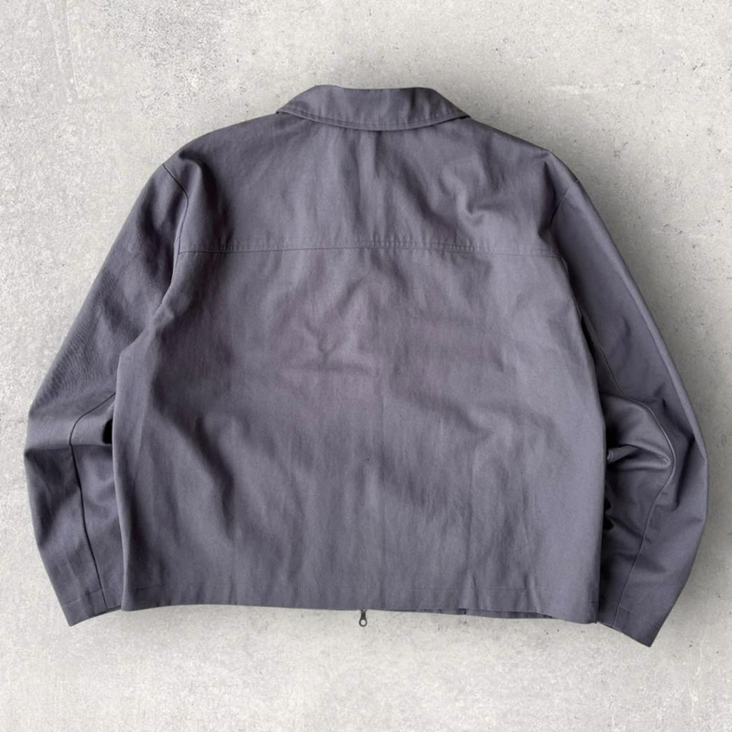 BNWT Postal Double Zip Work Jacket Grey M