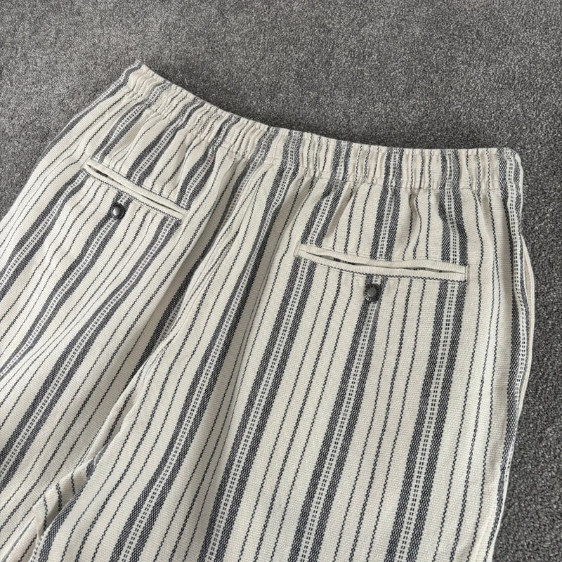 Thisisneverthat Stripe Wide Pant White XL