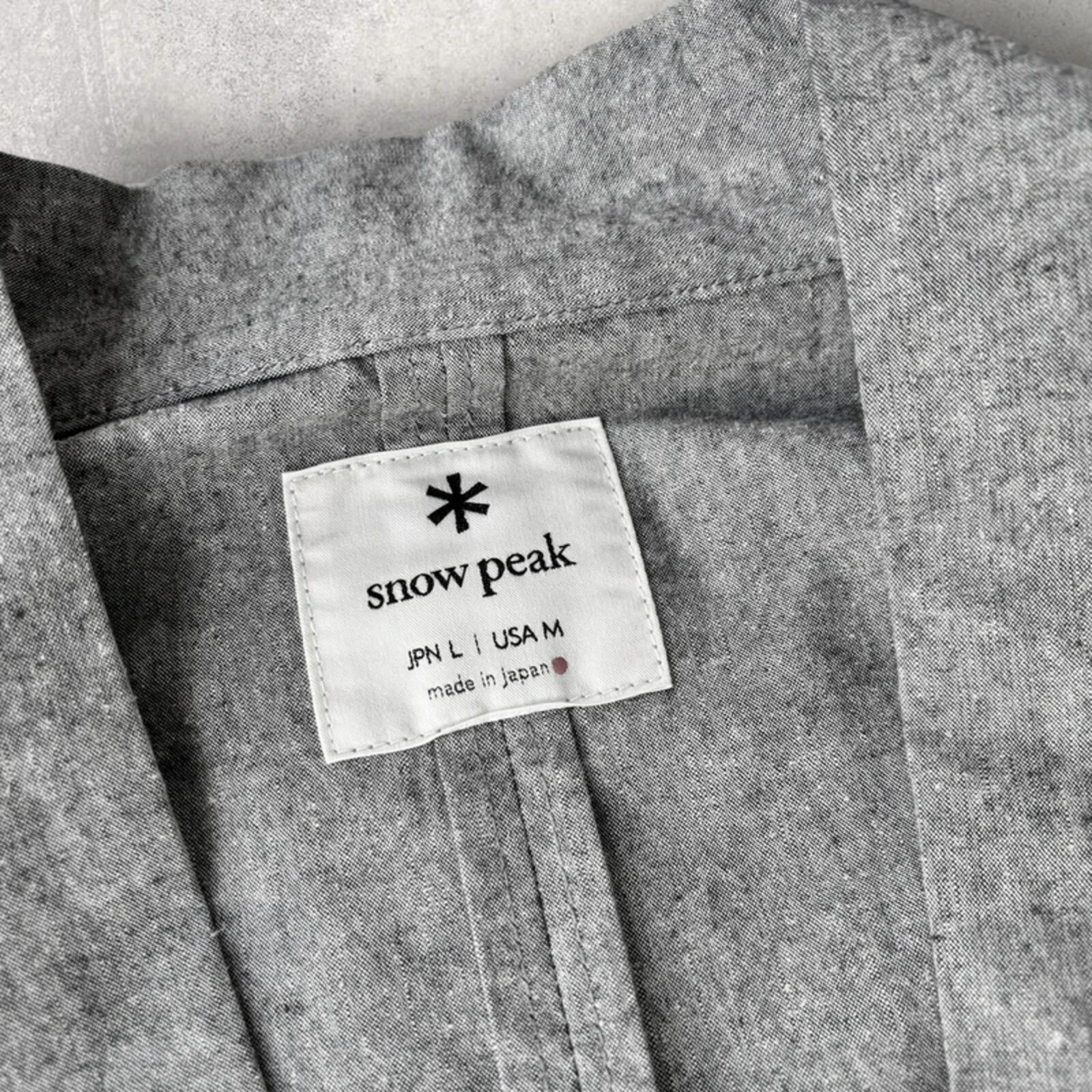 Snow Peak Noragi Kimono Jacket Grey M