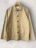 Universal Works Bakers Chore Shirt | Tan | Size S
