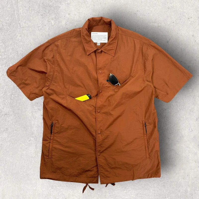 Uniform Bridge Bermuda Utility Shirt Rust M