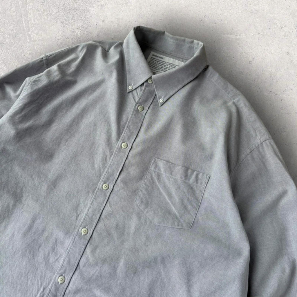 Uniform Bridge Oxford Shirt Grey XL