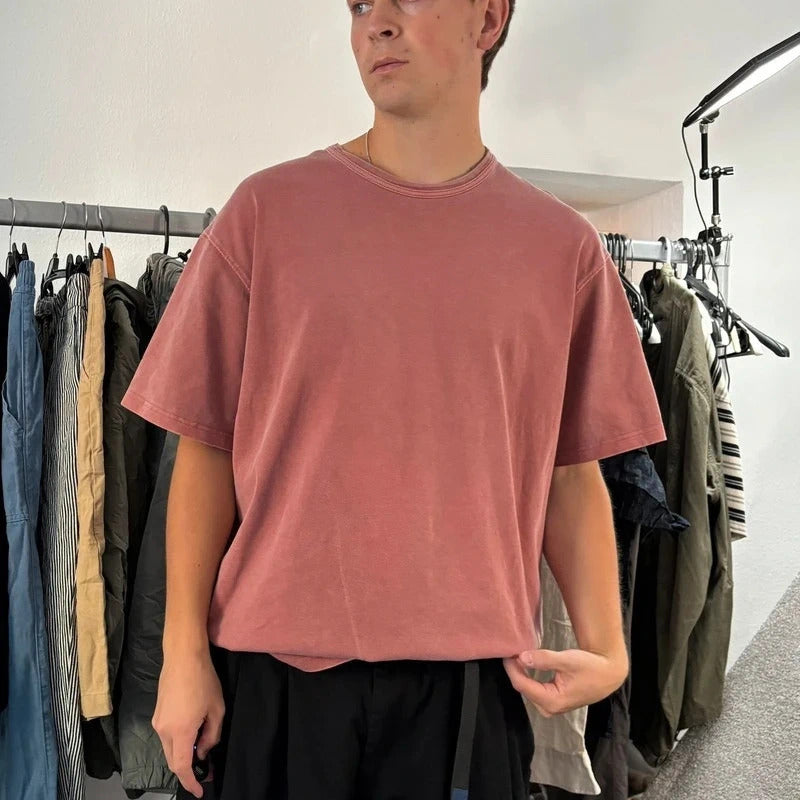 Frizmworks OG Pigment Dye T Shirt Pink L