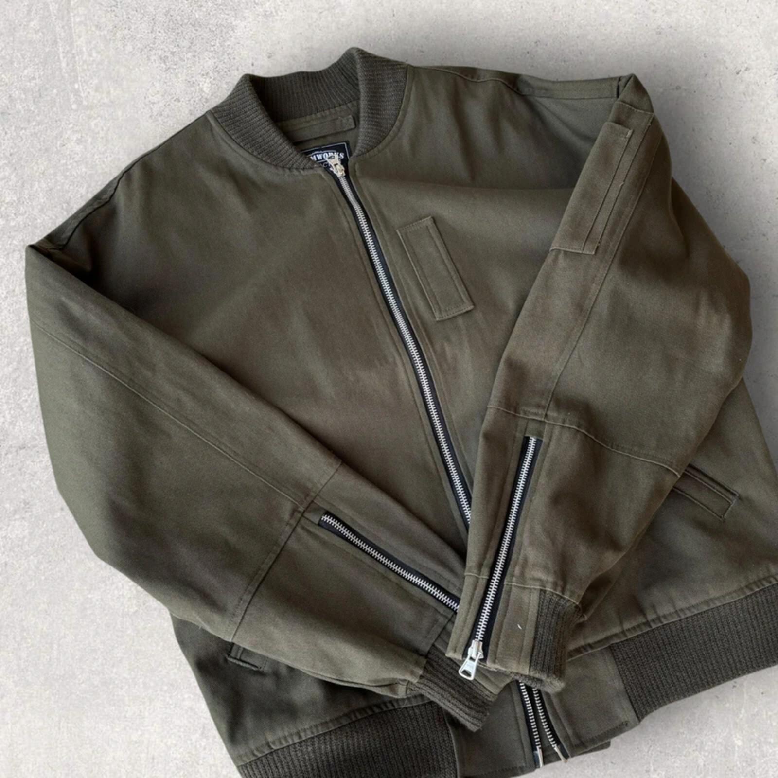 Frizmworks MA-1 Flight Jacket Olive L