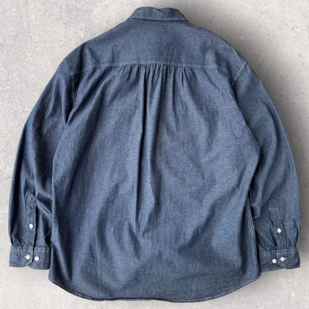 Frizmworks Chambray Works Shirt Light Indigo L