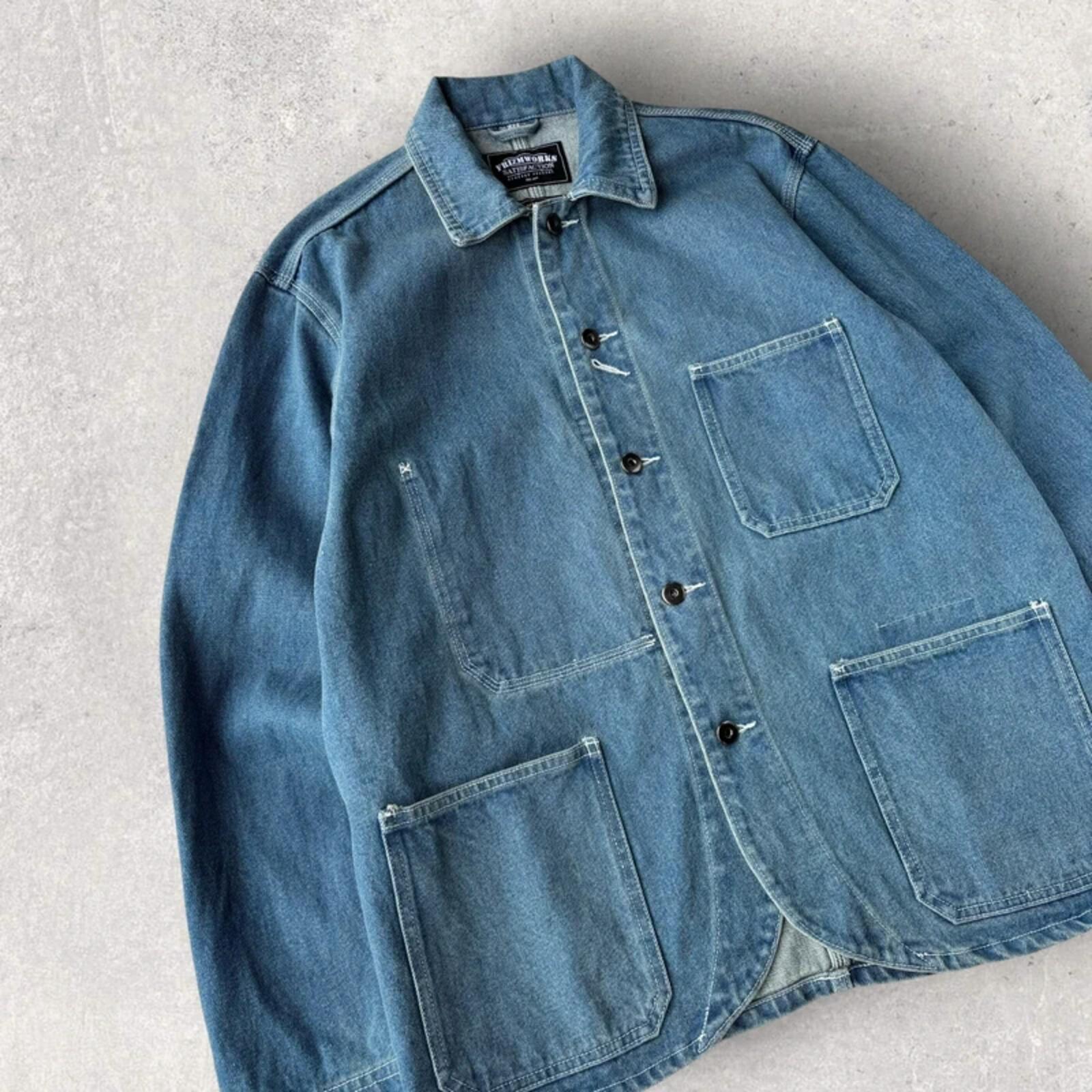 Frizmworks Denim Chore Jacket Blue M