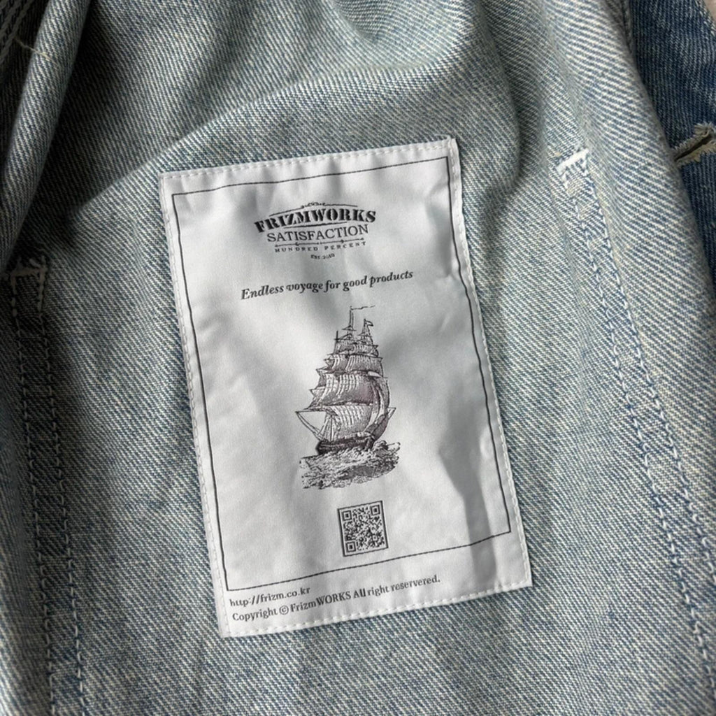 Frizmworks Denim Chore Jacket Blue M