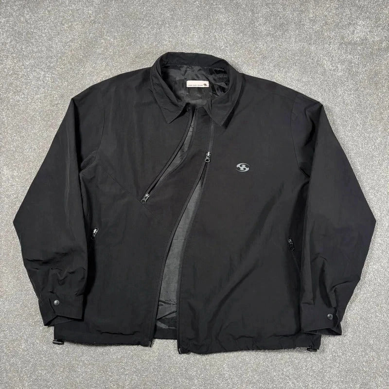 San San Gear Curved Coach Jacket Black L