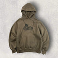 Thisisneverthat Graphic Hoodie Khaki S