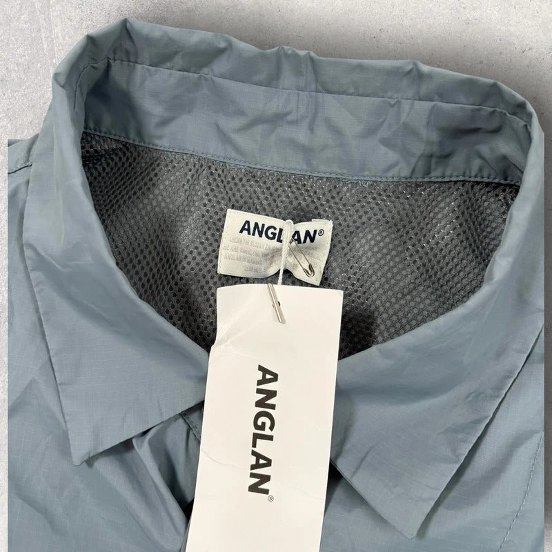 Anglan Nylon Adjustable Shirt Blue L