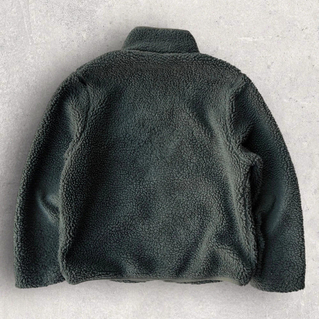 Stan Ray Fleece Liner Cardigan Olive S