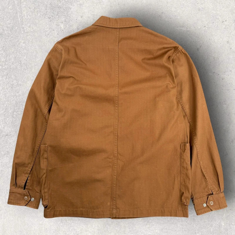 Uniform Bridge Herringbone Jungle Shirt Rust M