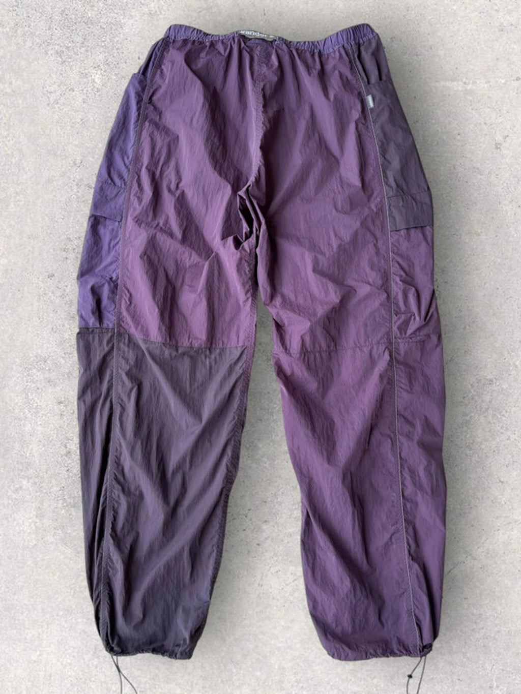 Gramicci x And Wander Patchwork Wind Pant Purple XL