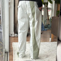 San San Gear Wind Shell Pant White Green M